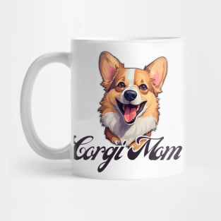 Corgi Mom T-Shirt - Dog Lover Gift, Pet Parent Apparel Mug